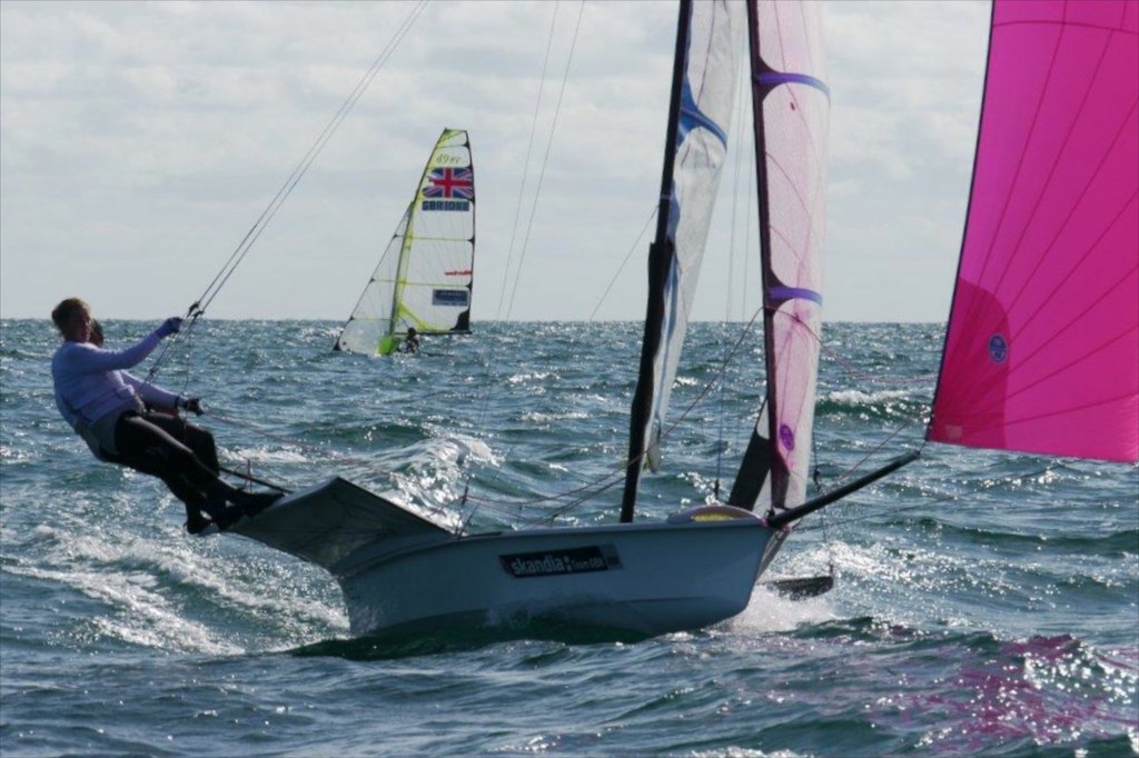 Great Britain - 49er FX © Mackay Boats http://www.mackayboats.com